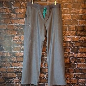 Figs Gray Scrub Pants